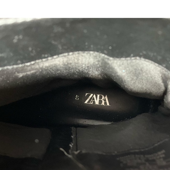 Zara Black Ankle Boots - Picture 6 of 10